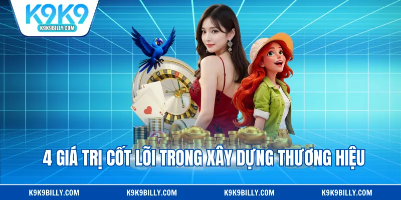 4 giá trị cốt lõi trong xây dựng thương hiệu